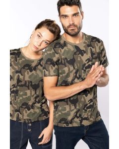 Kariban Kurzarm-T-Shirt Camo