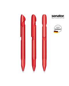 senator® Evoxx Polished Recycled Druckkugelschreiber, weiß