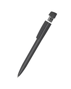 Klio-Eterna - Turnus high gloss USB 3.0 - Drehkugelschreiber mit integriertem USB-Stickanthrazit