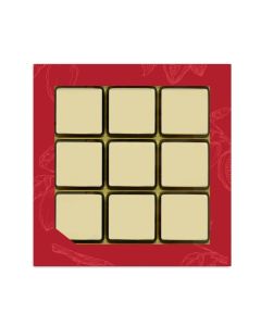 Geschenkbox mit 9 bedruckten Logo Blöckchen