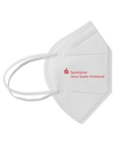 FFP2 Masken Made in Germany mit Logo 1-farbig bedrucken (ab 1.000 Stück)