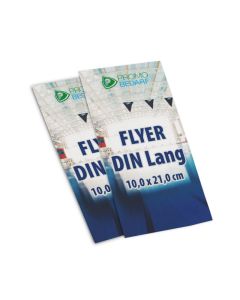 DIN Lang Flyer bedrucken als personalisiertes Werbemittel oder Branding-Flugblatt