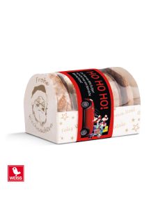 Lebkuchen Mini 4-er mit Banderole (ab 300 Stück)