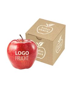 Apfel in Snackbox als Schachtel bedrucken