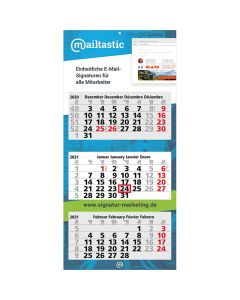 Wandkalender Maxi Light 3 als Werbekalender bedrucken