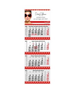 Wandkalender Quadro 4 Post Bestseller bedrucken