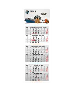 Wandkalender Synergy 6 als großen Werbekalender bedrucken