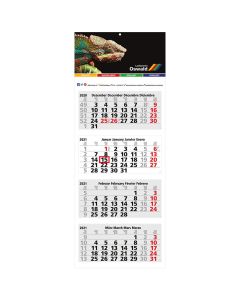 Wandkalender Forum Light 4 Complete bedrucken als Werbeartikel