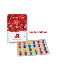 Mini-Schokolinsen Adventskalender