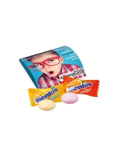 Mentos Fruit im Werbebriefchen bedrucken