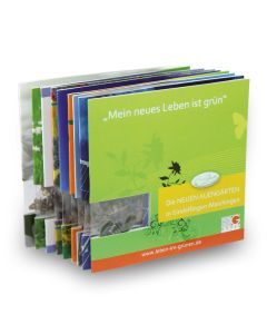 Samenkarte bedrucken als Werbeartikel