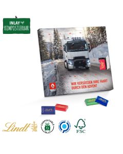 Lindt Täfelchen-Adventskalender (ab 100 Stück)