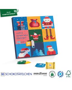 Täfelchen Adventskalender Ritter SPORT (ab 100 Stück)