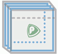 Grafik von verpackten Servietten